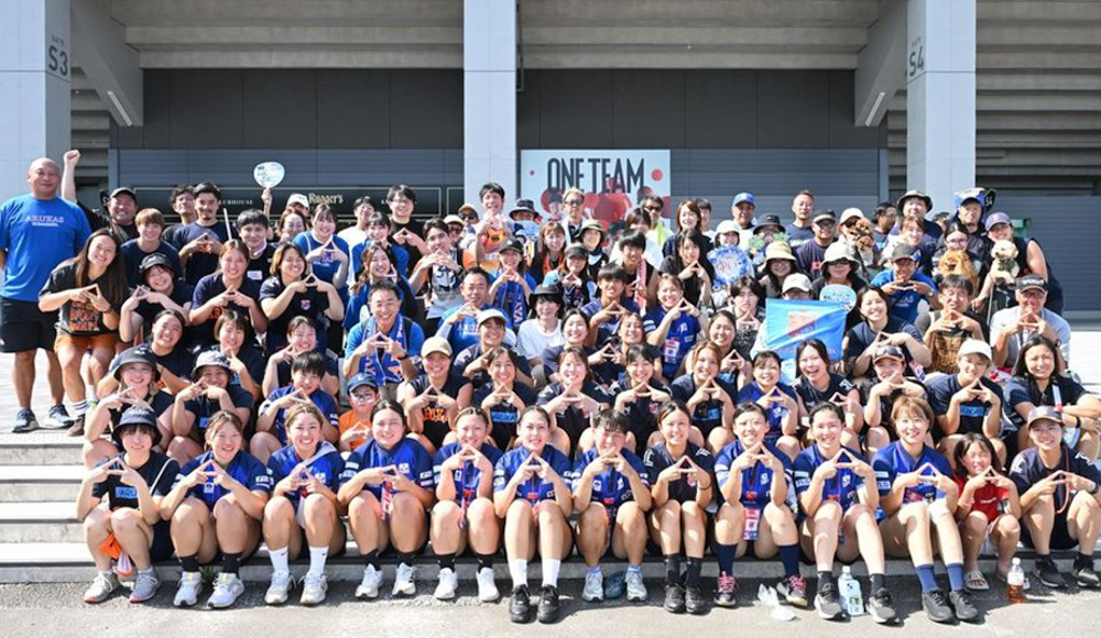 ©ARUKAS KUMAGAYA<br />
(女子ラグビー)への協賛